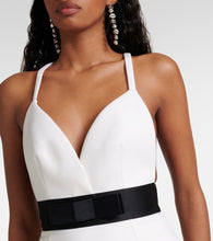 Dolce&Gabbana Wool and silk-blend minidress