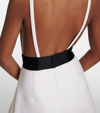Dolce&Gabbana Wool and silk-blend minidress