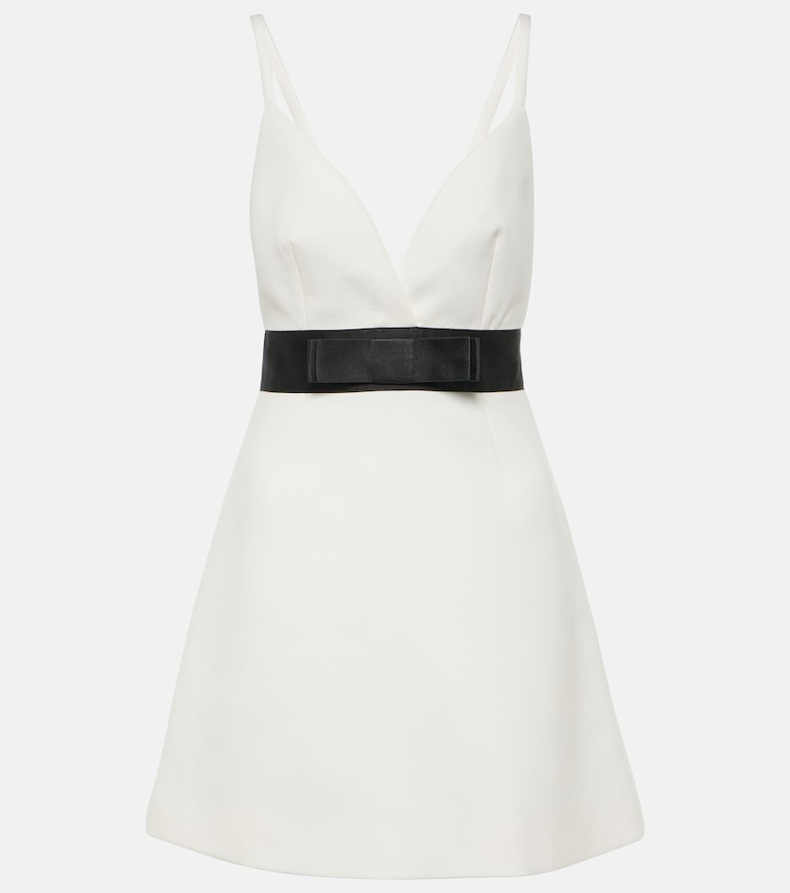 Dolce&Gabbana Wool and silk-blend minidress. Dolce&Gabbana 羊毛真丝混纺迷你连衣裙