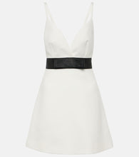 Dolce&Gabbana Wool and silk-blend minidress. Dolce&Gabbana 羊毛真丝混纺迷你连衣裙
