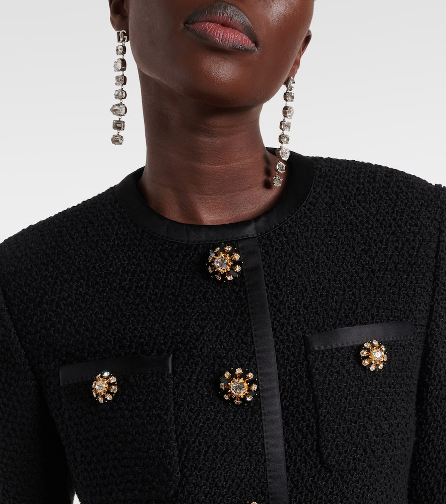 Dolce&Gabbana Wool and silk-blend tweed jacket