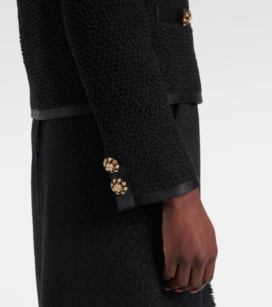 Dolce&Gabbana Wool and silk-blend tweed jacket