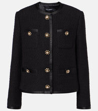 Dolce&Gabbana Wool and silk-blend tweed jacket