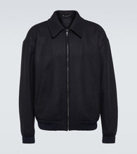 Dolce&Gabbana Wool-blend bomber jacket