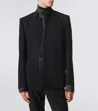 Dolce&Gabbana Wool-blend gabardine blazer