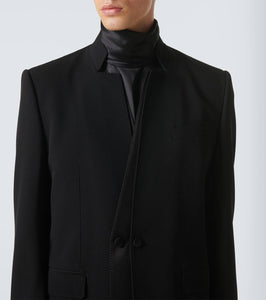 Dolce&Gabbana Wool-blend gabardine blazer