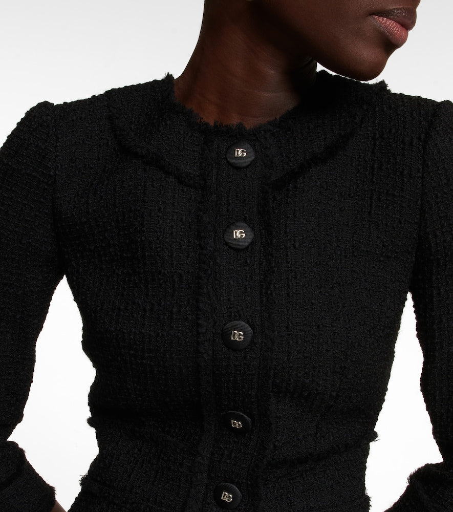 Dolce&Gabbana Wool-blend minidress