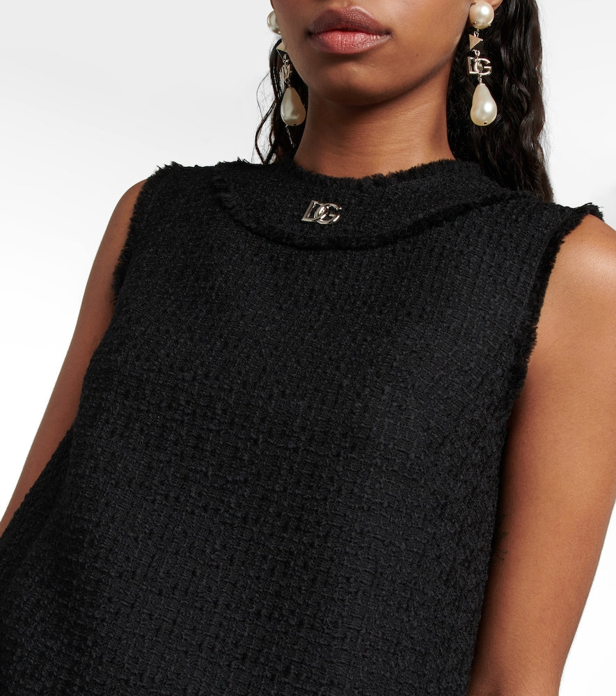 Dolce&Gabbana Wool-blend minidress