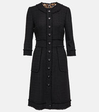 Dolce&Gabbana Wool-blend minidress. Dolce&Gabbana 羊毛混纺迷你连衣裙