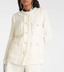 Dolce&Gabbana Wool-blend tweed jacket