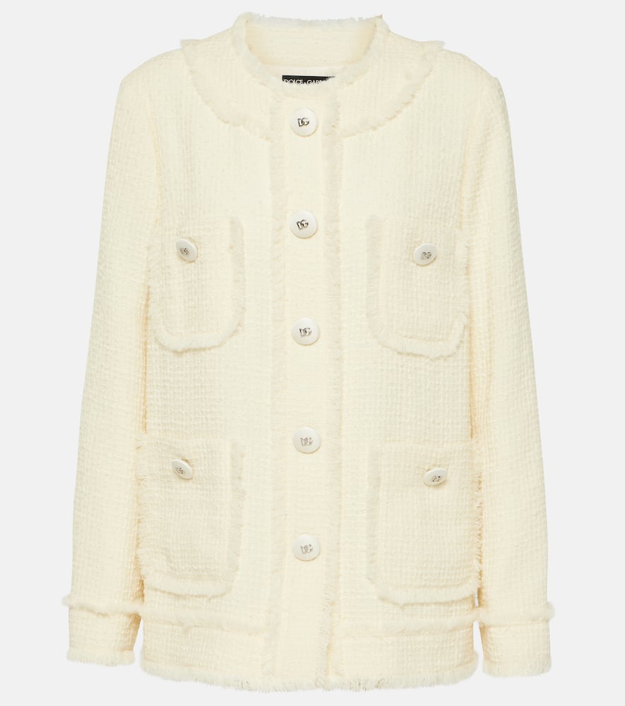 Dolce&Gabbana Wool-blend tweed jacket