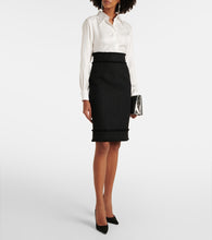 Dolce&Gabbana Wool-blend tweed pencil skirt