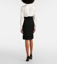 Dolce&Gabbana Wool-blend tweed pencil skirt