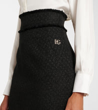 Dolce&Gabbana Wool-blend tweed pencil skirt