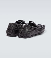Dolce&Gabbana Woven leather driving shoes