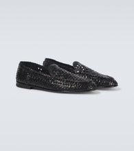 Dolce&Gabbana Woven leather loafers