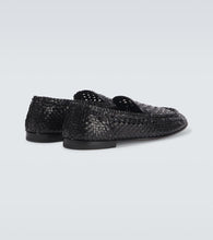 Dolce&Gabbana Woven leather loafers