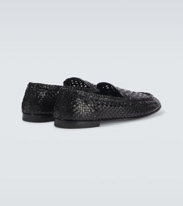 Dolce&Gabbana Woven leather loafers