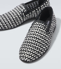 Dolce&Gabbana Woven leather slip-on shoes