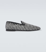 Dolce&Gabbana Woven leather slip-on shoes