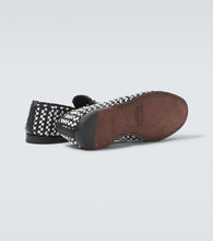 Dolce&Gabbana Woven leather slip-on shoes