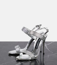 Dolce&Gabbana x Kim crystal-embellished sandals