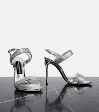 Dolce&Gabbana x Kim crystal-embellished sandals