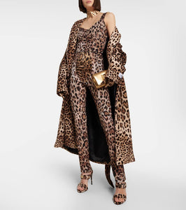 Dolce&Gabbana x Kim printed terry mules