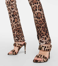 Dolce&Gabbana x Kim printed terry mules