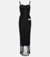 Dolce&Gabbana x Kim ruched tulle maxi dress