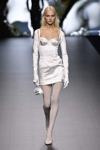 Dolce&Gabbana x Kim satin minidress