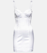 Dolce&Gabbana x Kim satin minidress