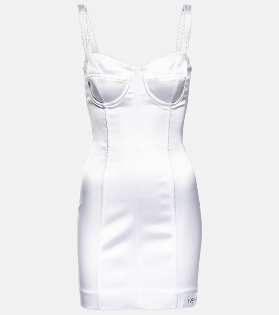 Dolce&Gabbana x Kim satin minidress