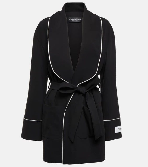 Dolce&Gabbana x Kim wool-blend pajama jacket