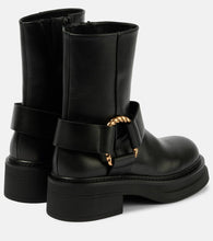 Dorothee Schumacher Chic Sophistication leather combat boots