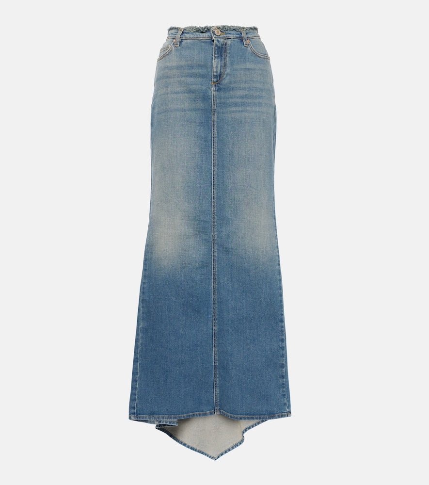 Dorothee Schumacher Denim Love denim maxi skirt - Dorothee Schumacher Denim Love 牛仔长裙