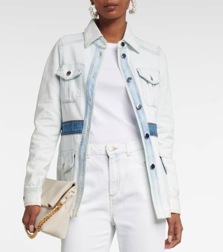 Dorothee Schumacher Denim Love patchwork denim jacket