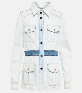 Dorothee Schumacher Denim Love patchwork denim jacket