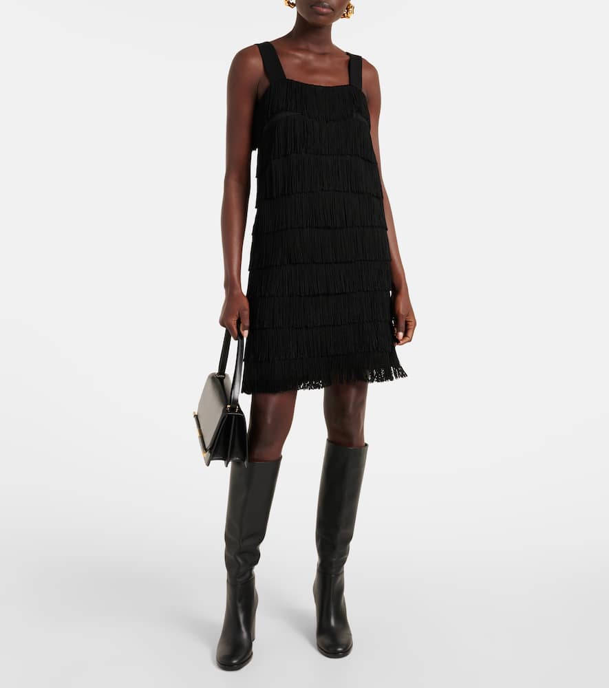 Dorothee Schumacher Emotional Essence fringed minidress