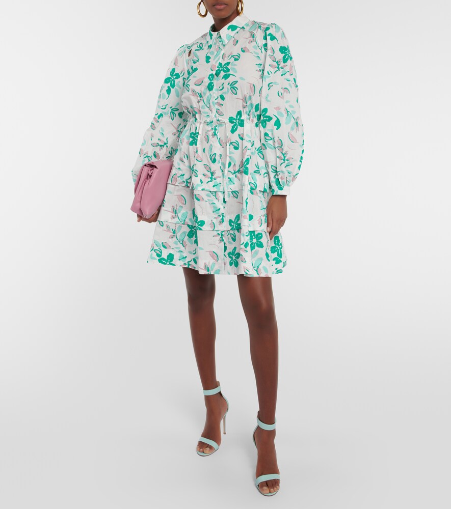 Dorothee Schumacher Floral cotton poplin shirt dress