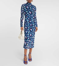 Dorothee Schumacher Floral turtleneck midi dress