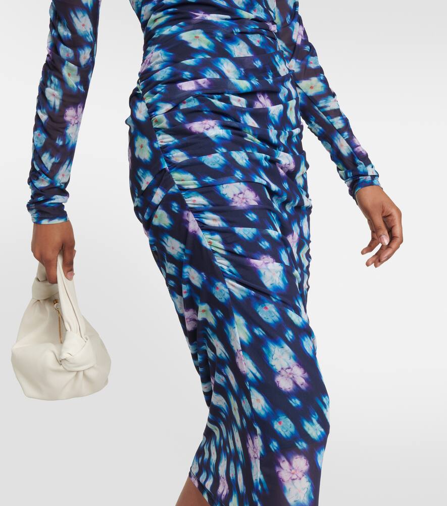 Dorothee Schumacher Floral turtleneck midi dress