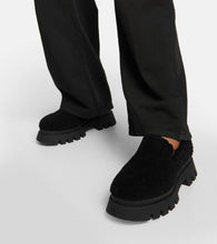 Dorothee Schumacher Furry Chic shearling platform loafers