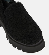 Dorothee Schumacher Furry Chic shearling platform loafers