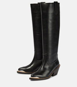 Dorothee Schumacher Leather knee-high cowboy boots