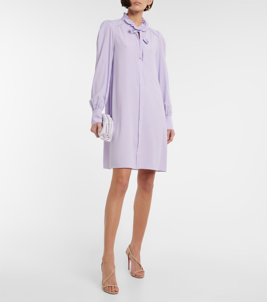Dorothee Schumacher Modern Flow tie-neck minidress