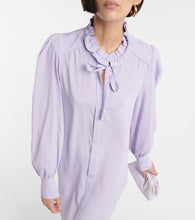 Dorothee Schumacher Modern Flow tie-neck minidress