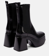 Dorothee Schumacher Platform leather Chelsea boots