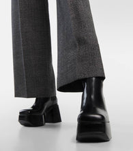 Dorothee Schumacher Platform leather Chelsea boots