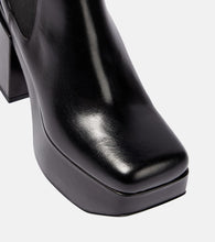 Dorothee Schumacher Platform leather Chelsea boots